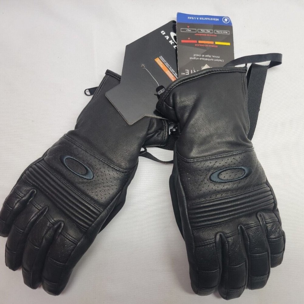 Oakley Silverado Gore-Tex Winter Snowboarding Black Gloves - Size XL